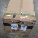 KoolMore 22 in. Tiered Pastry Bakery Display Case with Glass Shelf and Sliding Door, 2.2 cu. ft. Capacity, ETL Listed (KM-DC-2CSBK)