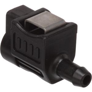 Seachoice Deluxe Fuel Connector for Honda, Female, 3/8 In. Barb Black