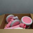 SEREED Baby Balance Bike for 1 Year Old Boys Girls 12-24 Month Toddler Balance Bike, 4 Wheels Toddler First Bike, First Birthday Gifts (Pink New)