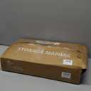 STORAGE MANIAC 120 Liters Vertical Rolling Laundry Hamper, 3 Section Laundry Sorter with Wheels and 2 Breaks, 3-tier Laundry Baskets for Small Space, Dorm, Laundry Room, Closet, Multicolored 3-tier