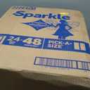 Sparkle Pick-A-Size Paper Towels, 24 Double Rolls (2,640 Sheets Total) - Strong 2-Ply Towels for Kitchen Cleanup and Everyday Messes