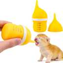 Pet Feeding Bottle for Puppies and Kittens,40ml Yellow