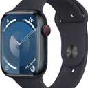 Apple Watch Series 9 (GPS + LTE) 45MM Midnight Aluminum Case Black Sport Band (Premium)