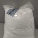 Leeden 18x18 Pillow Inserts Pack of 2, 18 Inch Throw Pillow Inserts, Soft Fluffy Decorative Square Throw Pillows for Couch, Sofa, Bed, and Home Decor White Pillows