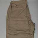 JMIERR Men's Stretch Chino Pants Business Casual Elastic Waist Travel Essentials Pant Slim Fit Tapered Cotton Twill Work Athletic Golf Dress Trousers, XL, Greyish Brown