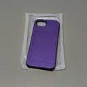 Nvollnoe for iPhone 17e Case, iPhone 16e Case with Card Holder Dual Layer Heavy Duty Protective Hidden Card Slot Slim Wallet Cover for iPhone 16e/17e 6.1''(Purple)