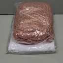 Poise3EHome Rose Gold Sequin Backdrop Curtain, 4 Pieces 3FT x 8FT Sequin Backdrop Panels,Sequence Wedding Party Background Drapes