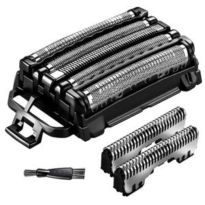 1Pack Replacement Blades and Foil Compatible with Panasonic ARC5 5-Blade Shavers, Compatible with WES9032P ES9032 ES9034 ES9036 ES9038, Fits Models ES-LV61, ES-LV65, ES-LV67, ES-LV95 1Cleaning Brush