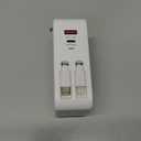 4 in 1 Retractable Wall Charger with Dual Cables, 40W Retractable Phone Charger Wall Plug with Dual USB Ports, 20W USB C Chargers Block Fast Charging for iPhone 17 16 15 14 13, LG, Galaxy S24 23, Pixel