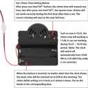Hicarer Quartz Pendulum Trigger Clock Movement Chime Westminster Melody Mechanism Clock Kit with 3 Pairs of Hands