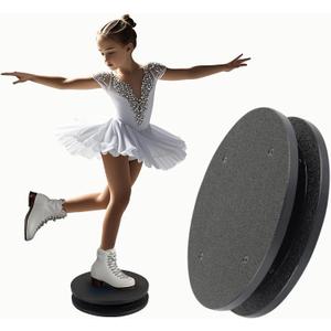 Figure Skating Spinner - Training Aid for Ice Skaters, Gymnastics, Dance and Ballet Pirouette. 8 Inch Spin Trainer.