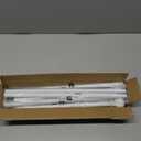 Curtain Rods for Windows 48 to 84 or 88 Inches Max - 5/8'' Metal Heavy Duty Curtain Rods Set - Rustic Decorative Drapery Rods with Brackets for Farmhouse, Bedroom, Sliding Glass Door (4-7.5 Feet-White) (30-88", 1 Pack)