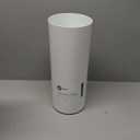 iDesign Freestanding Bathroom Toilet Paper Storage Holder with Lid for 3 Extra Rolls, White (Pack of 1)