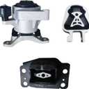 3Pcs Engine Motor & Transmission Mount Kit - Compatible with Fusion 2013-2018 L4 2.0L Turbo, Replaces A5767 A5603 A5606 3347 3327 3329