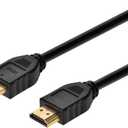 Monoprice HDMI Cable - High Speed, 4k@60Hz, 10.2Gbps, CL2, 32AWG, 10 Feet, Black - Commercial Series