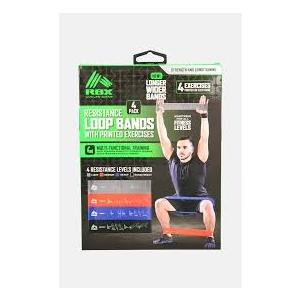 RBX Resistance Loop Bands 4Pk