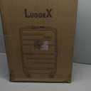 Carry On Luggage 22x14x9 Airline Approved, FLO5 Expandable Polycarbonate Suitcase with Front Pocket (FX-Core, Blue, 20 Inch)