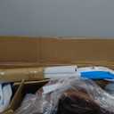 DUMOS 26 Inch Counter Height Bar Stools Set of 2, Modern Faux Leather High Barstools with Back and Metal Leg, Bar Chairs for Kitchen lsland, Brown