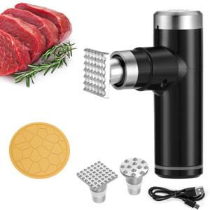 Electric Meat Tenderizer Tool,Cordless Meat Tenderizer Machine with 2 Stainless Steel Meat Mallet,Kitchen Essentials For Tenderizing Steak/Beef/Chicken Chops