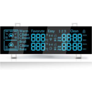 New Upgraded DE07-00131B Range LED Display Board Compatible with Samsung Electric Range -Oven/Stove Fits Model NX58K7850SS/AA NX58K7850SG/AA NX58M6850SG/AA NX58M6850SS/AA