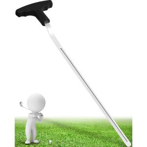 Golf Grip Removal Tool, 12.2" V-Groove Golf Grip Remover Saver Gripping Tool Standard Length Swinging Golf Grip Remover Kit