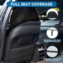 Waterproof Towel Car Seat Cover - Sweat-Wicking Post-Workout Seat Protector for Athletes, Gym, Yoga, Beach - Non-Slip, Machine Washable, Universal Fit Front Seat Mat