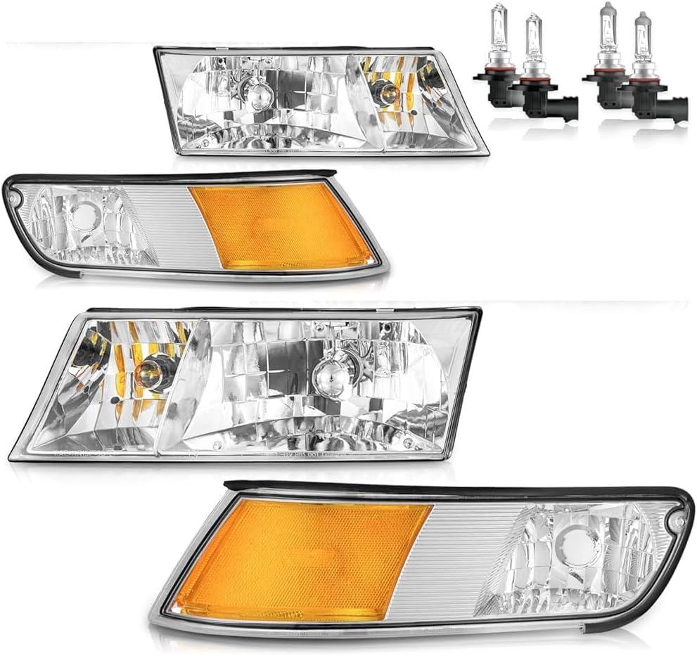 Headlights for 1998-2002 Mercury Grand Marquis