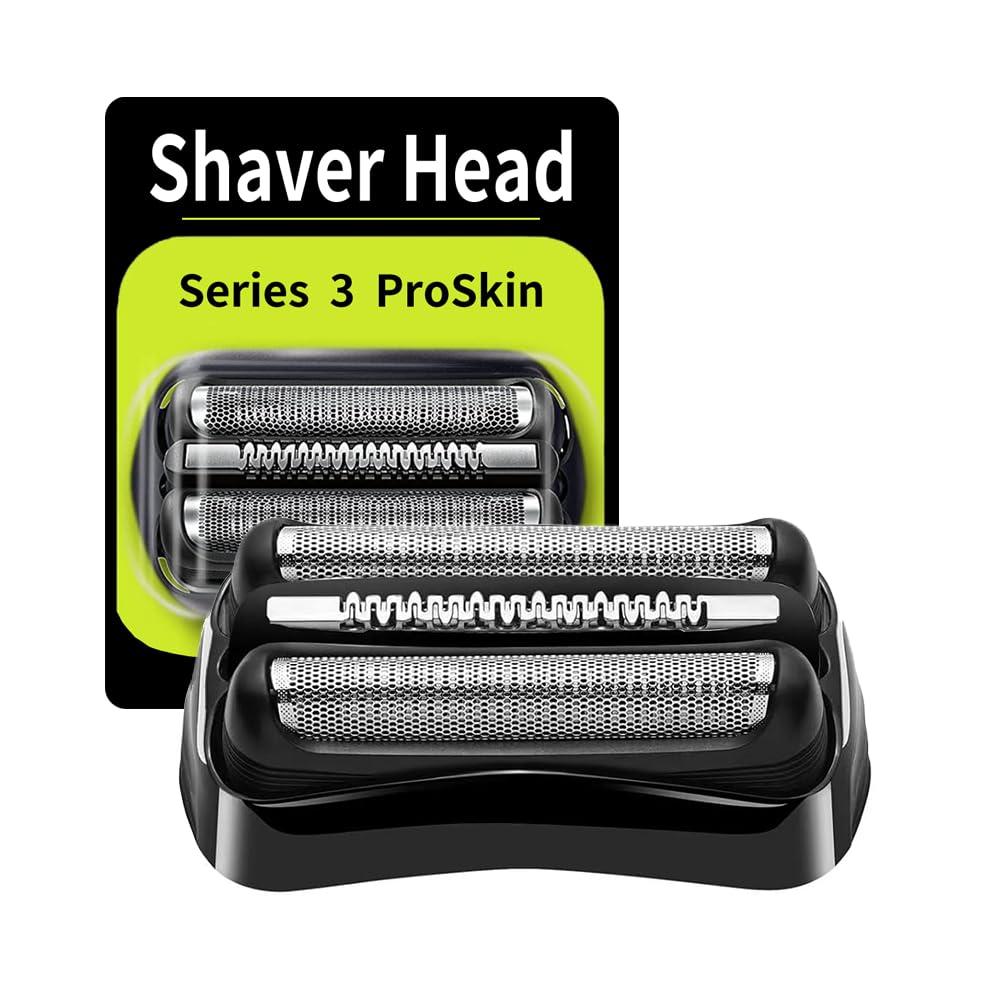 21B Series 3 Electric Shaver Replacement Head Compatible with Braun Series 3 Foil Shaver Replacement Heads 21b 3010s, 3040s,5409,etc for Braun Part 21b