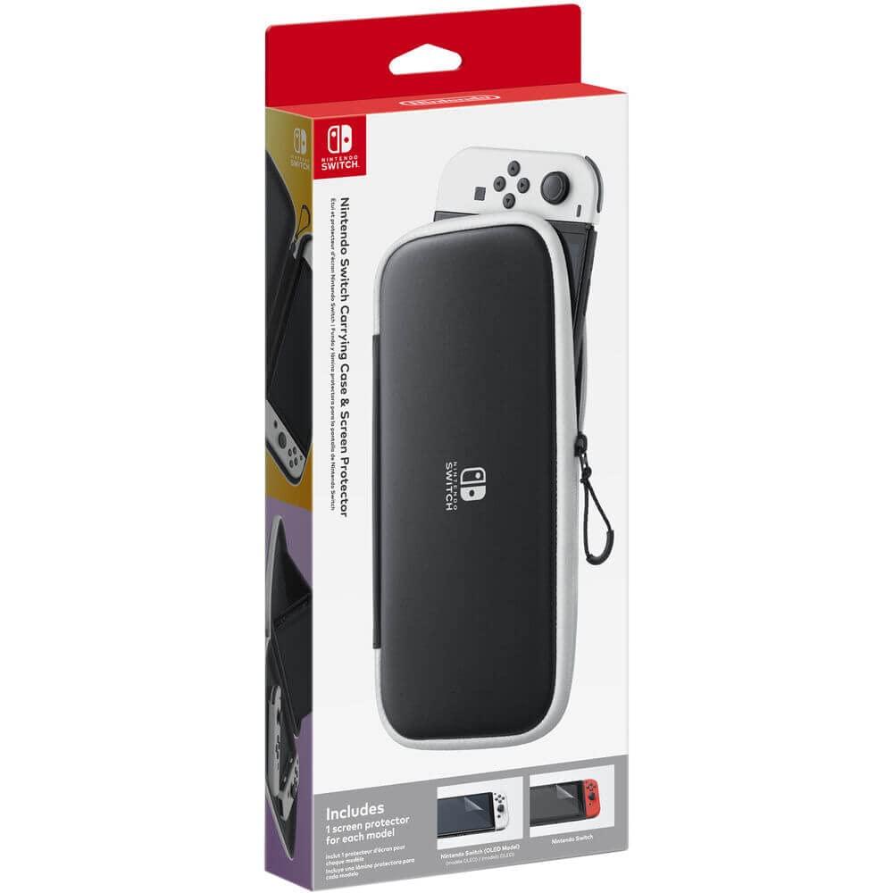 Nintendo Switch Carrying Case & Screen Protector - Switch