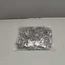 400 Pack Metal Badge Clips with Clear PVC Straps Double Hole ID Badge Clips for Name Tag ID Cards and Badge Holders, Office Supplies