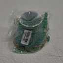 Green Fabric Lamp Shade Burlap Clip On Chandelier Lamp Shades Linen Lampshade for Table Chandelier Wall Lamp Living Room Bedroom (Green)