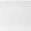 4 Piece Set of Organic White Tray Rectangle 17.5" for Dinner Parties, Wedding, Thanksgiving