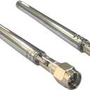 Pack 2 FM Radio Antenna Indoor FM Telescopic Antenna 75 Ohm SMA Male Plug Connector Spectrum Analyzer