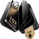 ESR Accessory Glass by Corning 3 Pack 9H+ Glass for iPhone 17/16 Pro Privacy Screen Protector, with AR Anti-Reflective Technology, Military Grade Shatterproof & Durable with UltraFit Tray