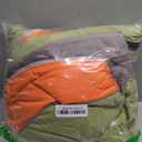 Dogs Thick Toasty Warm Coat, Zip Up Windproof Winter Snowsuit with Harness, Reflective Fleece Lined Dog Jacket for Medium Large Dogs, LightGreen, 30