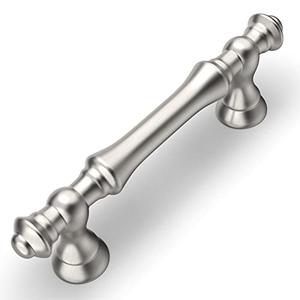 Amerdeco 10 Pack Brushed Satin Nickel Cabinet Pulls 3 Inch(76mm) Hole Center Cabinet Hardware Kitchen Cabinet Handles for Bathroom Drawer Pulls Dresser Pulls ZH0014……