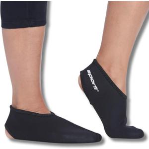 Sporti 2.5mm Neoprene Bodyboard Fin Socks (Medium, Black)