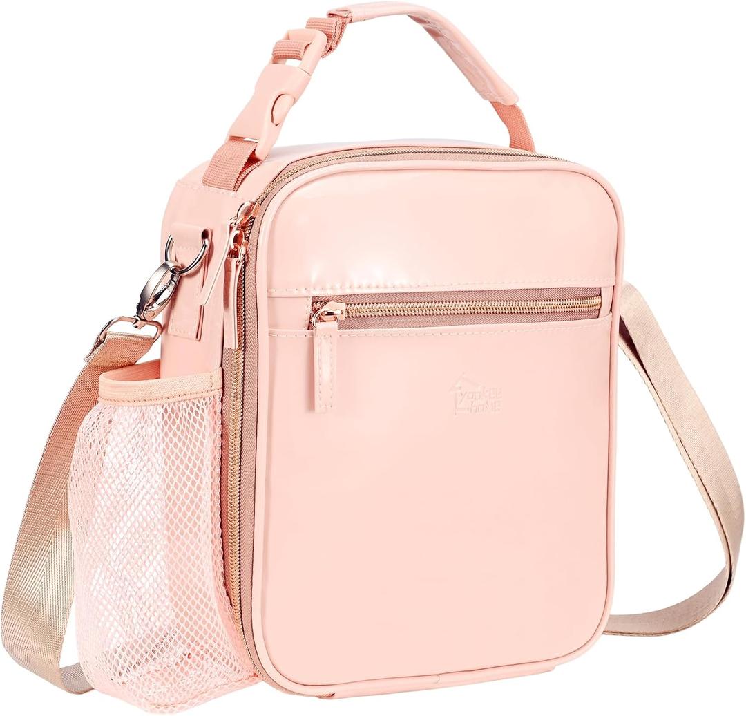 Lunch Box for Kids Lunch Boxes Insulated Lunch Containers Lunchboxes Kids Lunch Bag for Girls Thermal Meal Small Lunch Tote for School Pink