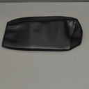 Autorder Center Console Cover for Hyundai Elantra 2021-2025 2026 Accessories Carbon Fiber Armrest Cover Anti-Scratch Leather Armrest Protector (Automatic Brake Only, Not for Handbrake)