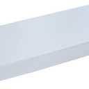 Replacement Toilet Tank Lid - Universal Fit - White Plastic - Inside Dimensions: 19-1/4" x 7-1/2" - Made in USA