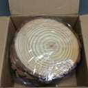 Set of (10) 7-9 Inches Wood Slices for Centerpieces, Wood Centerpieces for Tables, Wood Rounds for Wedding, Baby Shower, Party, Natural Pine Wooden Slabs