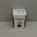 Secura Detachable Milk Frother and Steamer, 17oz Electric Milk Warmer with Glass Jug, 4-in-1 Hot & Cold Foam Maker for Latte, Cappuccinos & Hot Chocolate, Dishwasher Safe, BPA & Teflon-Free Design