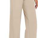 G4Free Leggings for Women Tummy Control Comfortable Yoga Leggings Yoga Pants Women with Pockets (Light Khaki,M,27'')