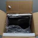 Metal Side Table,Modern end Table,Small nightstand,Bedside Table with Open Storage Shelf for Living Room Bedroom Small Space (Black)