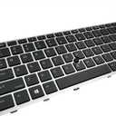 Laptop Replacement US Layout with Pointer and backlightt Keyboard for HP EliteBook 730 G5 735 G5 830 G5 836 G5 735 G6 830 G6 836 G6 P/N: L13697-001 6037B0135401