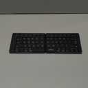 Samsers Foldable Bluetooth Keyboard, Portable Wireless Folding Keyboards for Travel, Support Up to 3 Devices for iPad, iPhone, MacBook, Android, Windows Laptop Tablet PC - Black