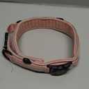 2025 New and Improved AirTag Dog Collar, Military Tactical Dog Collar with AirTag Holder - Adjustable Control Handle, Durable Metal Buckle, Comfortable GPS Dog Collars (M, Pink) (XL(19.5"-24.8"))