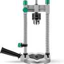 Zonon Portable Drill Guide Attachment - Multi-Angle Press for 1/4" and 3/8" - Precision Drilling Jig for Angled or Straight Holes - Adjustable Black