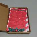 MLOLM 154 Pcs Christmas Games Sets Christmas Party Games Card for Family, Christmas Word Search Word Scramble Riddles Code Break for Christmas Winter Festival Activity Party Supplies