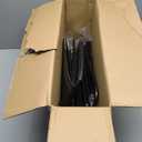 Coat Rack Shoe Rack With Storage Shelf Freestanding with 8 Hooks for Entryway Bedroom Closet 4 Tier, Black